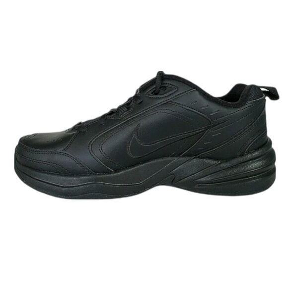 Nike Air Monarch IV Sneakers in Black / Black Men\'s Size\'s 415445 001 main image 5